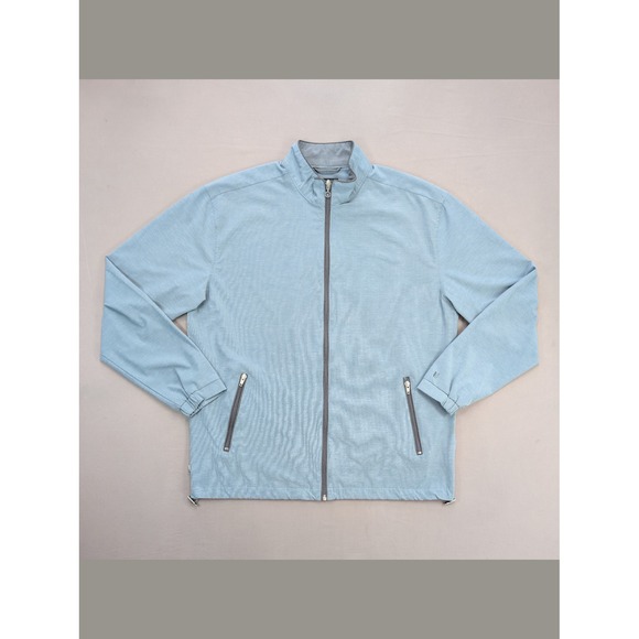 Linksoul Other - Linksoul Blue Full Zip Golf Jacket Large